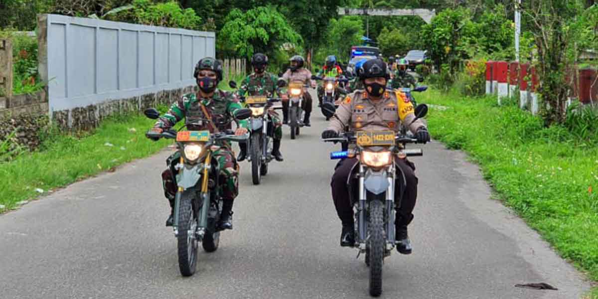 1-desember-di-timika-500-personel-tni-polri-patroli-24-jam